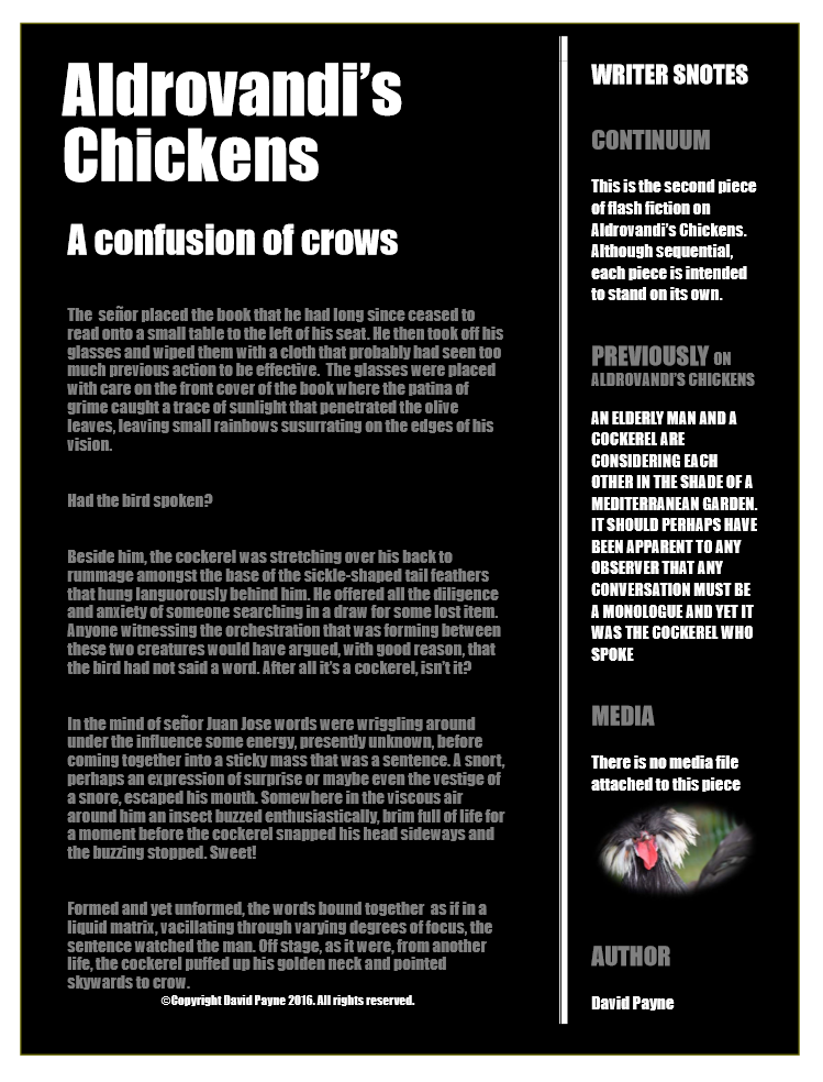 A Confusion Of Crows